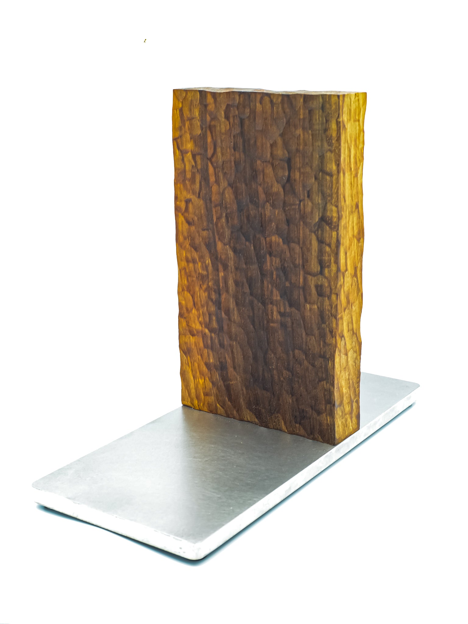 Messerständer Nuss geschnitzt