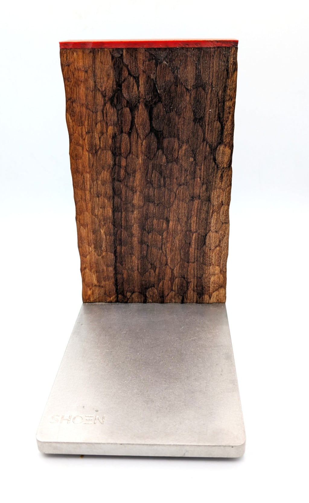 Messerständer Nuss geschnitzt