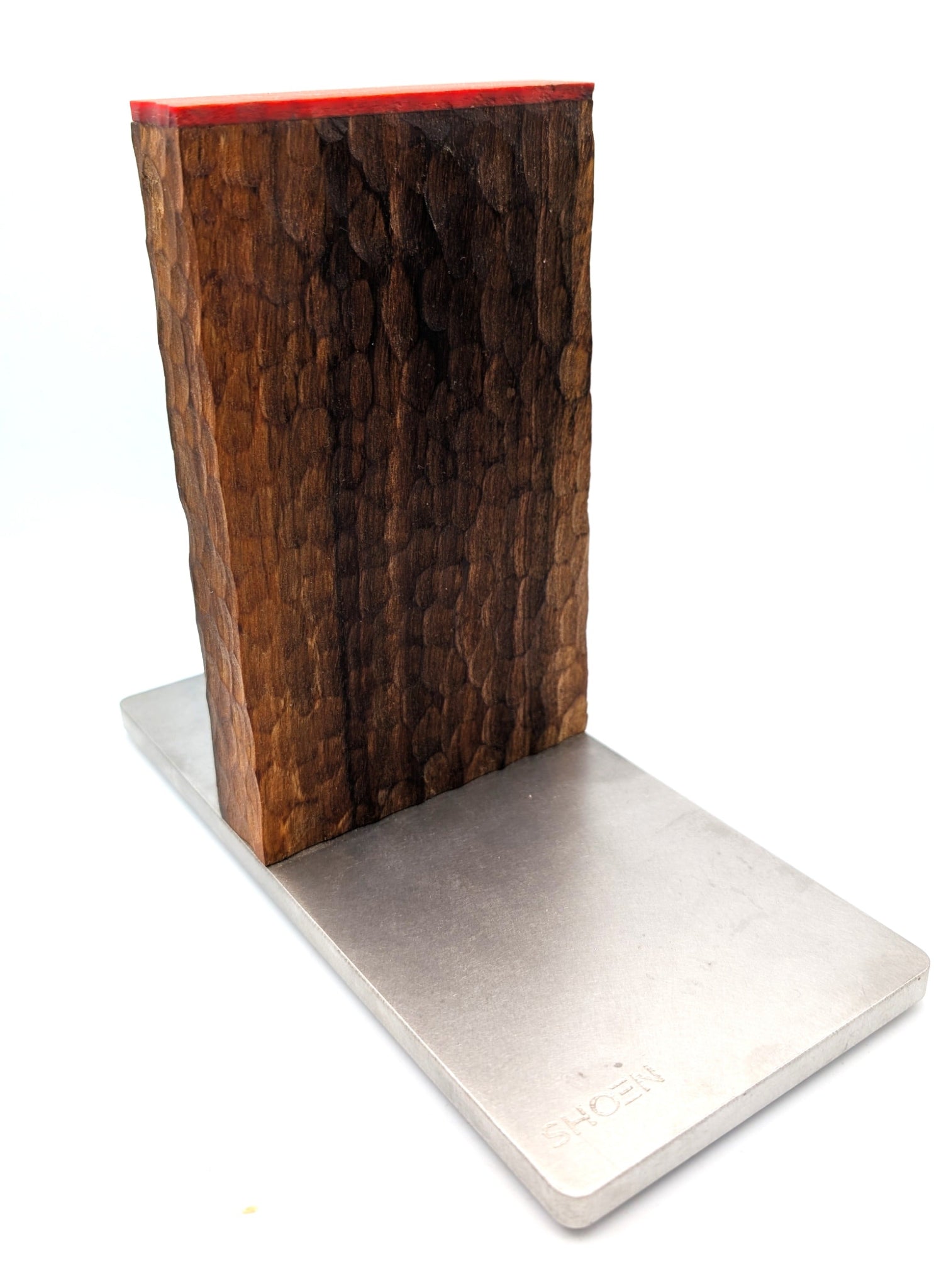 Messerständer Nuss geschnitzt