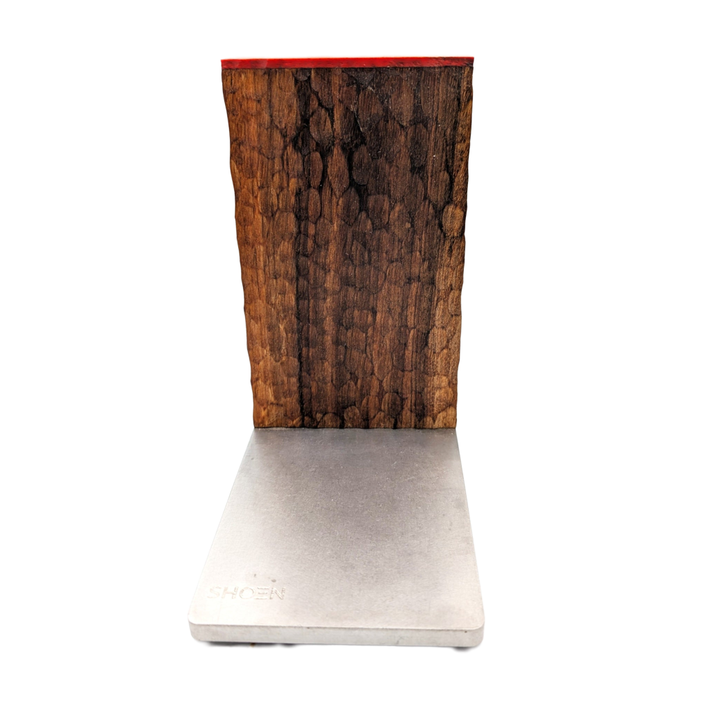 Messerständer Nuss geschnitzt