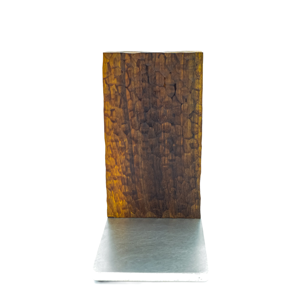 Messerständer Nuss geschnitzt